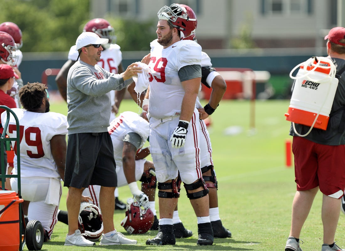 Photos Day 12 of Alabama's fall camp