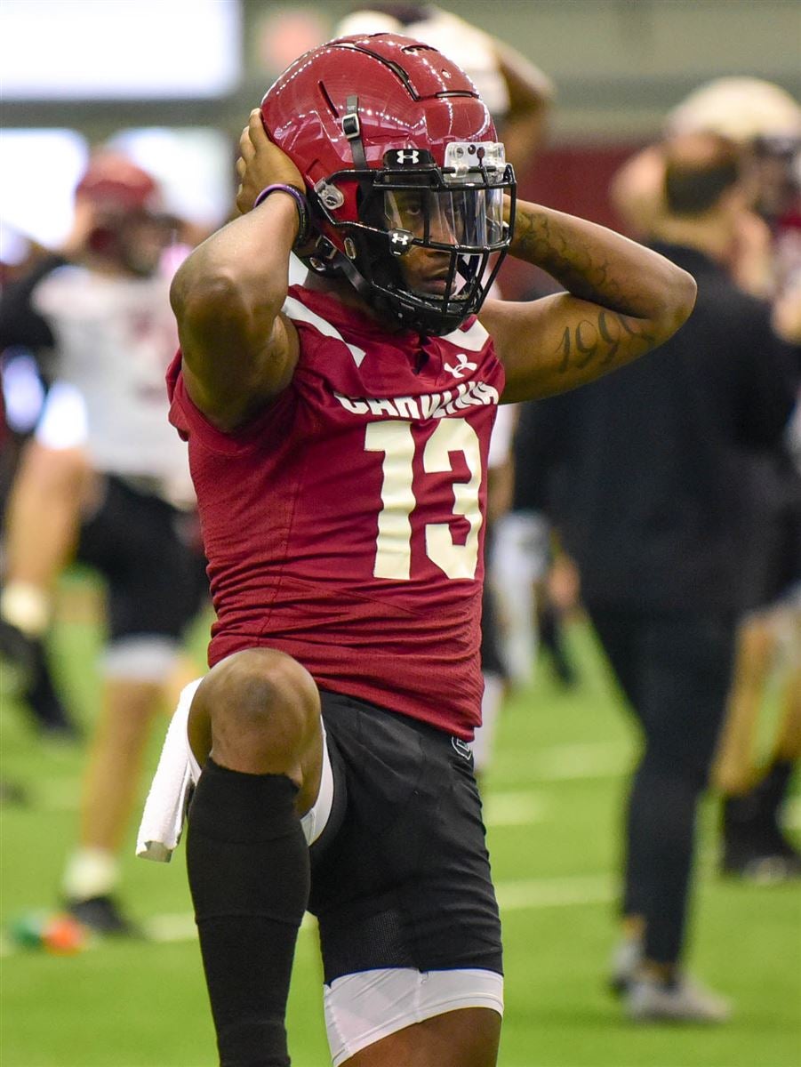 South Carolina Gamecocks wide receiver Shi Smith (13) during the