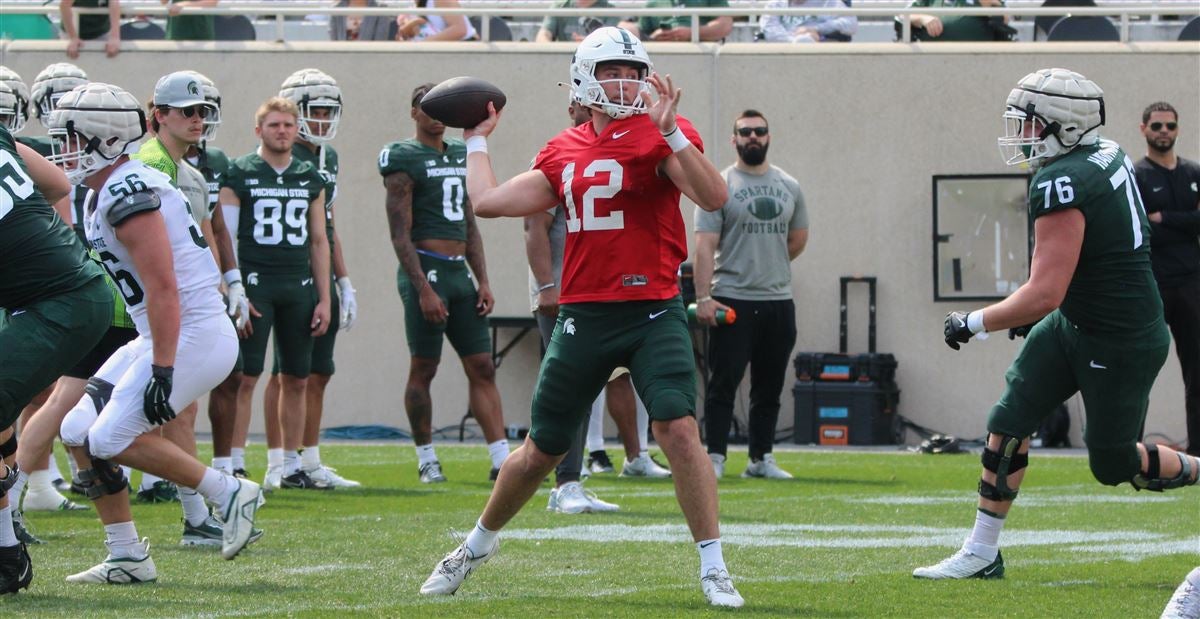 Will year of growth lead to Payton Thorne taking over as Michigan State's  starting QB? 