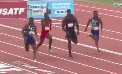 Seahawks' DK Metcalf posts 10.37-second time in 100M dash at 2021 USATF  Golden Games