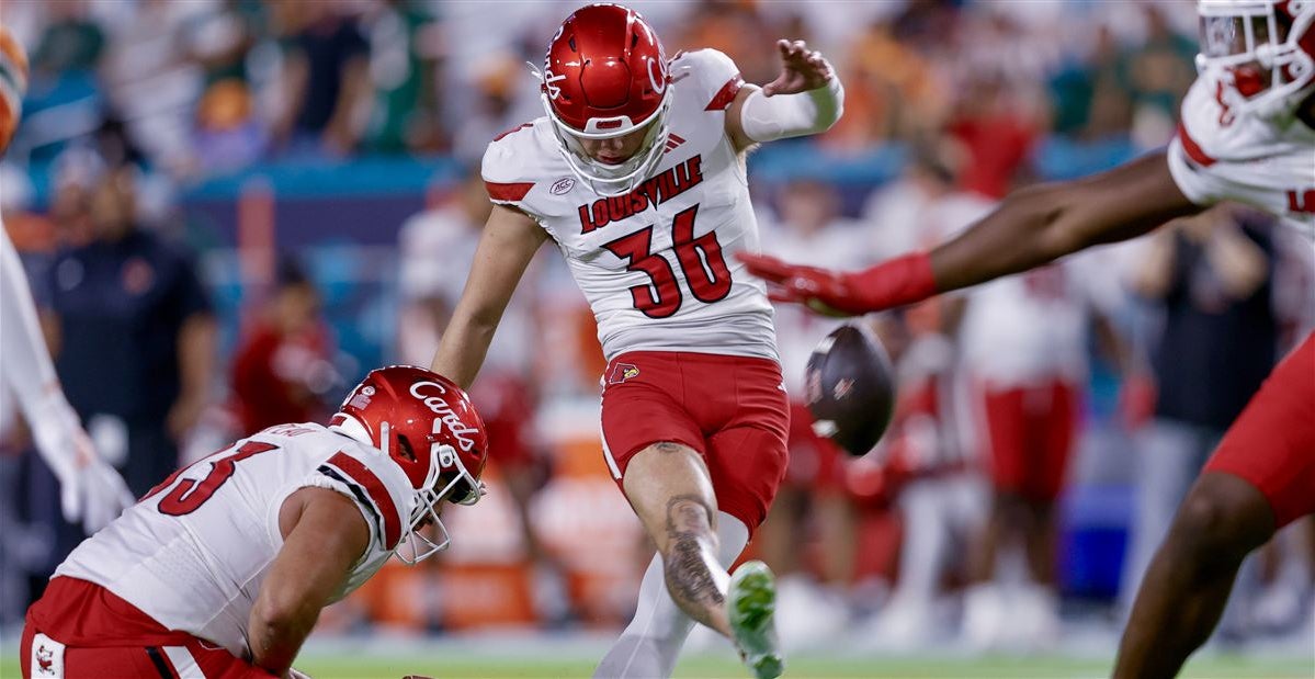 Louisville kicker transfer visiting Tennessee