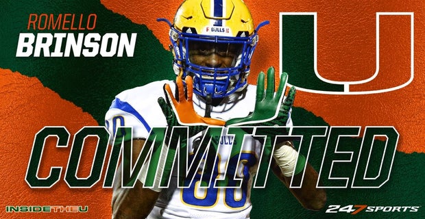 21 Wr Romello Brinson Commits To Miami