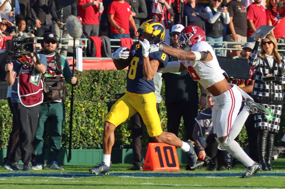 Tyler Morris scores his first Michigan TD at the perfect time In the