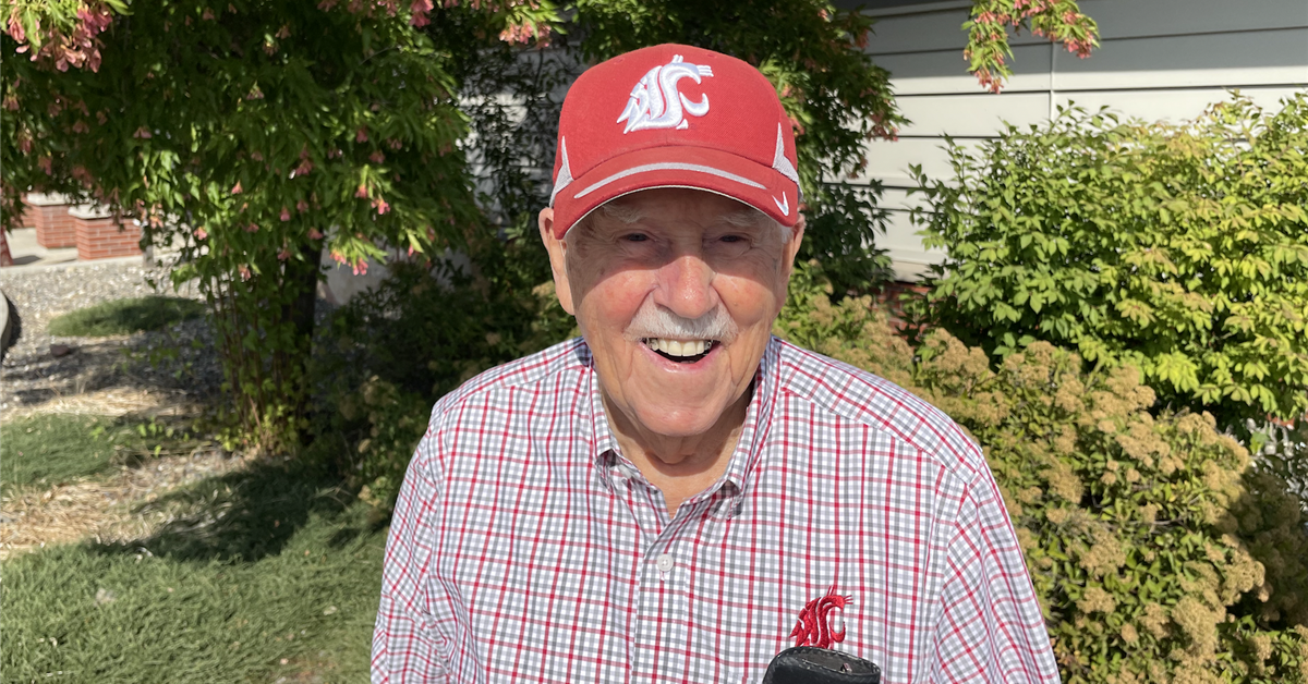 Happy 100th to WSU legend and goodwill ambassador Dick Fry