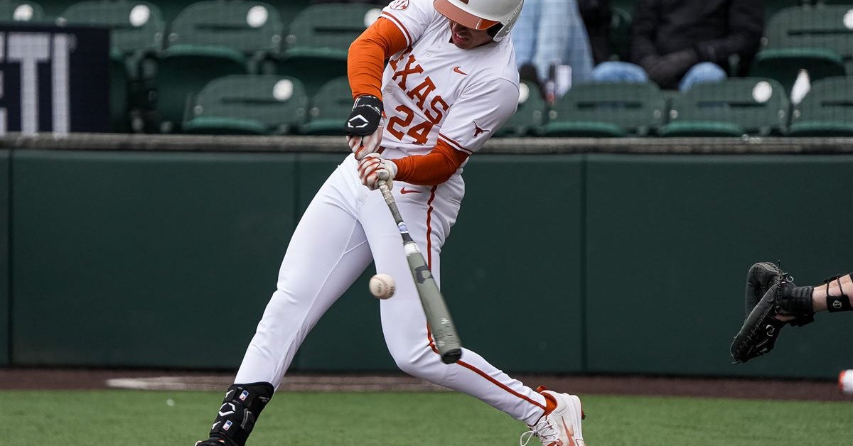 No. 15 Texas baseball rides Ethan Mendoza's hot bat to a 6-0 victory ...
