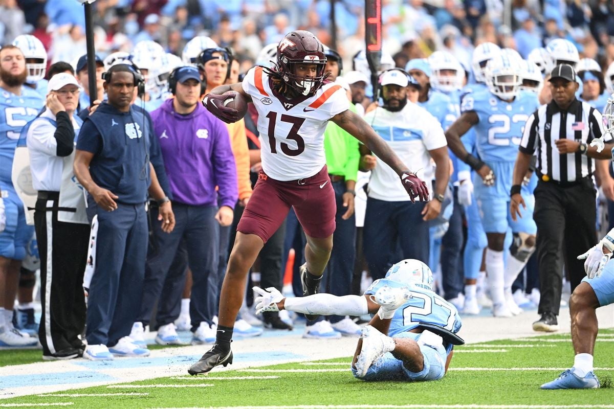 Jennings, Felton, Lane ranked in top 10 for returning wide receivers by Pro  Football Focus - Virginia Tech Athletics