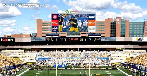 Second Video Board Set For Mountaineer Field