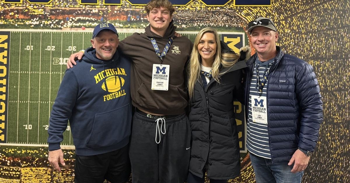Weekend visit verified four-star OT Carter Jones' strong interest in ...