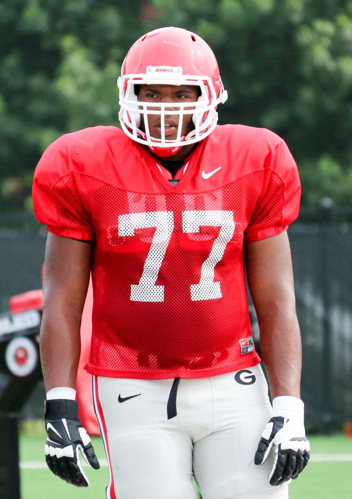 Isaiah Wynn New England bound - UGASports