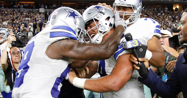 Dak Prescott on NFL flexing Cowboys game: 'We're America's Team'