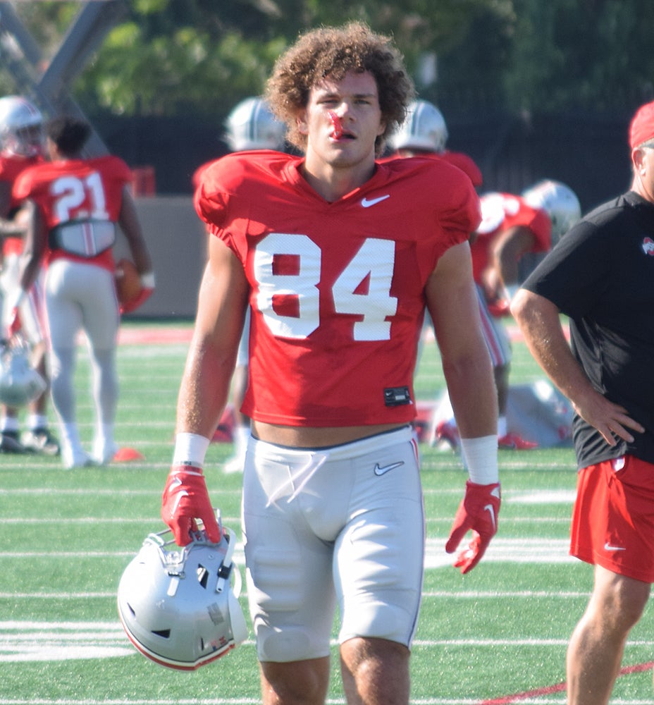 Sights And Sounds: Buckeyes Welcome Big Ten Network Crew In For Practice