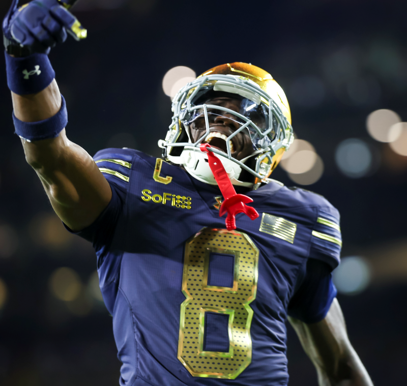 Irish James Ryn Photo Gallery: No. 4 Notre Dame Beats Wisconsin 41-13 in Lambeau To ...