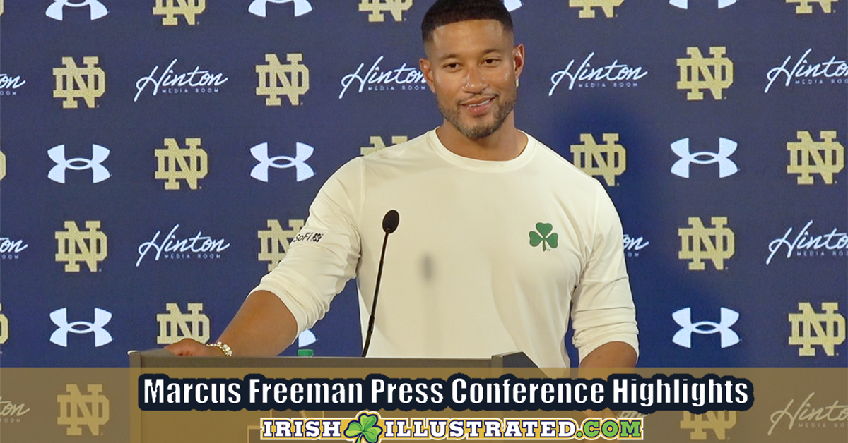 Highlights from Marcus Freeman's Postgame Press Conference (Rice)