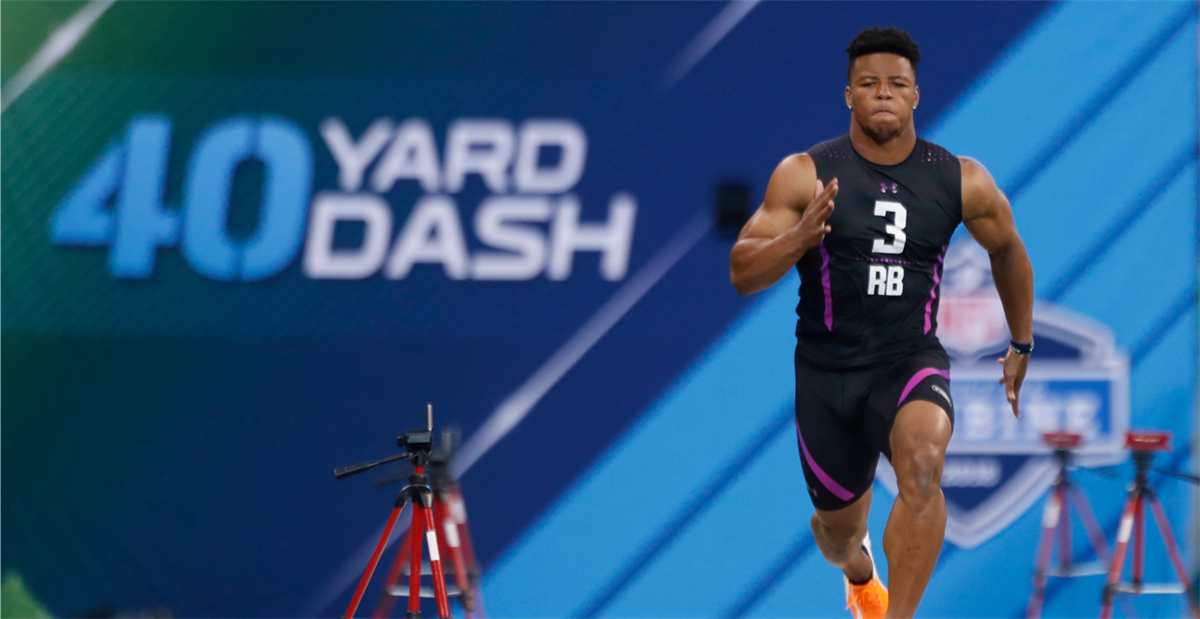 Buckner clocks 5.05 in the 40-yard dash at NFL Combine