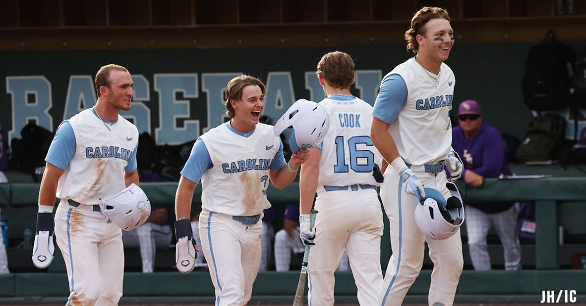 UNC Baseball Beats LSU To Move One Win From Super Regionals