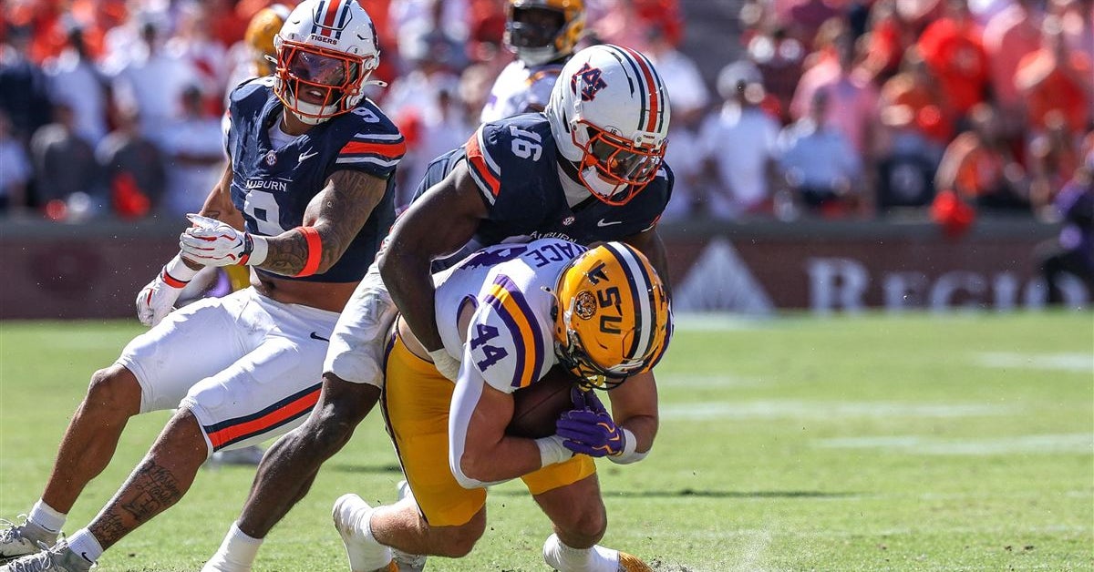 Who are Auburn's highest-, lowest-graded players this season?