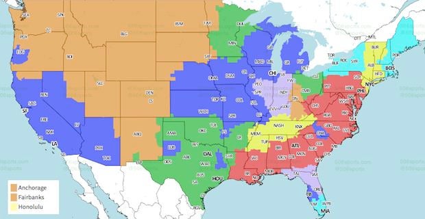 Coverage map released for Broncos-Bengals Week 13 game