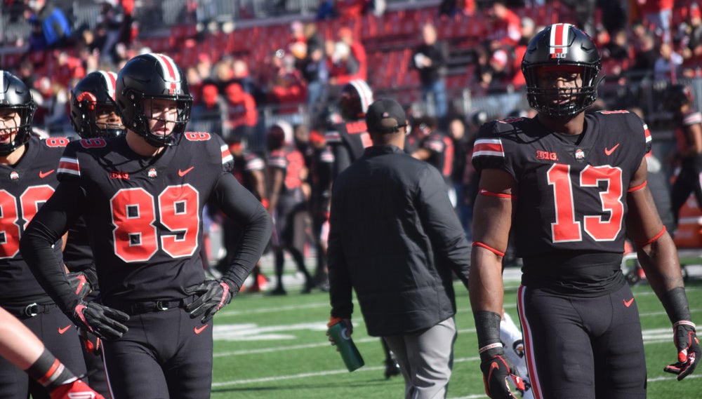 Ohio State to wear black uniforms when they host Nebraska on November 3