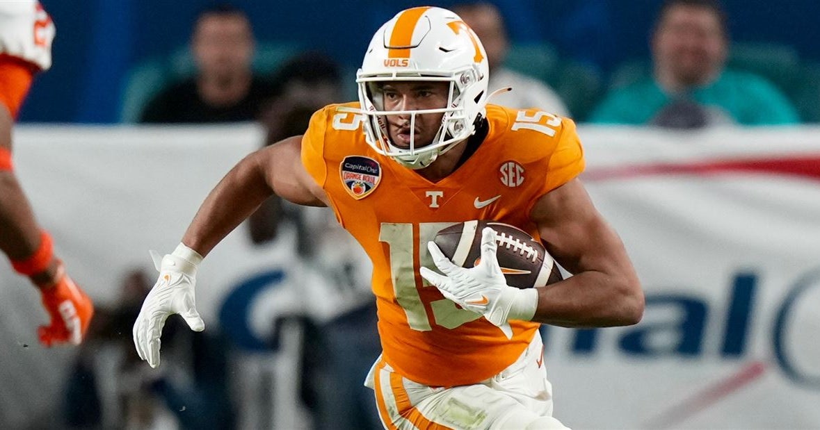 Bru McCoy will replace Jalin Hyatt as Tennessee football's next star WR ...