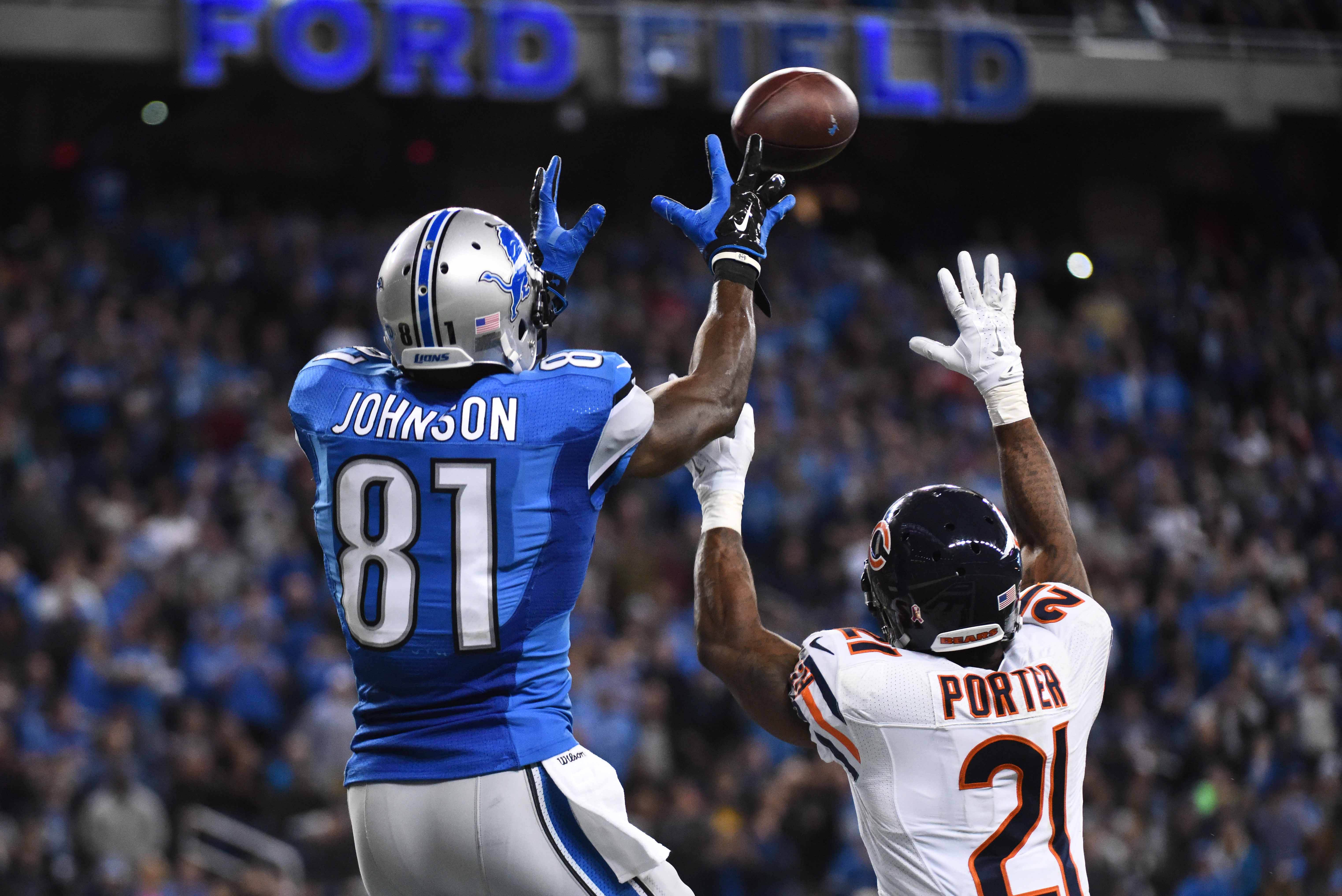 Calvin Johnson breaks Jerry Rice's receiving record, Atlanta Falcons march  past Detroit Lions to NFC's No. 1 seed – New York Daily News