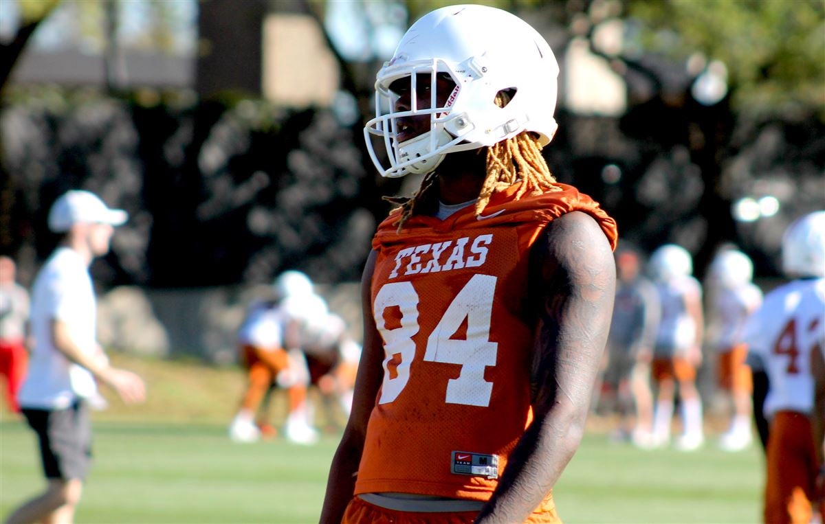 Women UT #84 Lil'Jordan Humphrey White Game Official Jersey - Lil'Jordan  Humphrey Jersey - Texas Jersey 