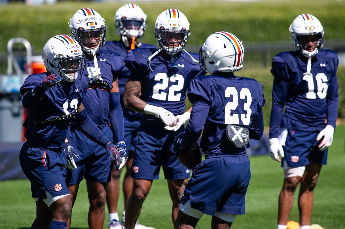 IN PHOTOS Auburn defensive players from open practice