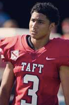 Jacob Rooks, The Taft School, Cornerback