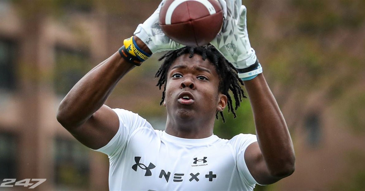 WR BJ Garrett, who was offered by Rutgers Friday, discusses visit and ...