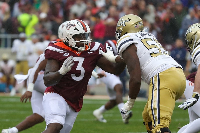 FSU's punter fakes, runs, then kicks past the line of scrimmage