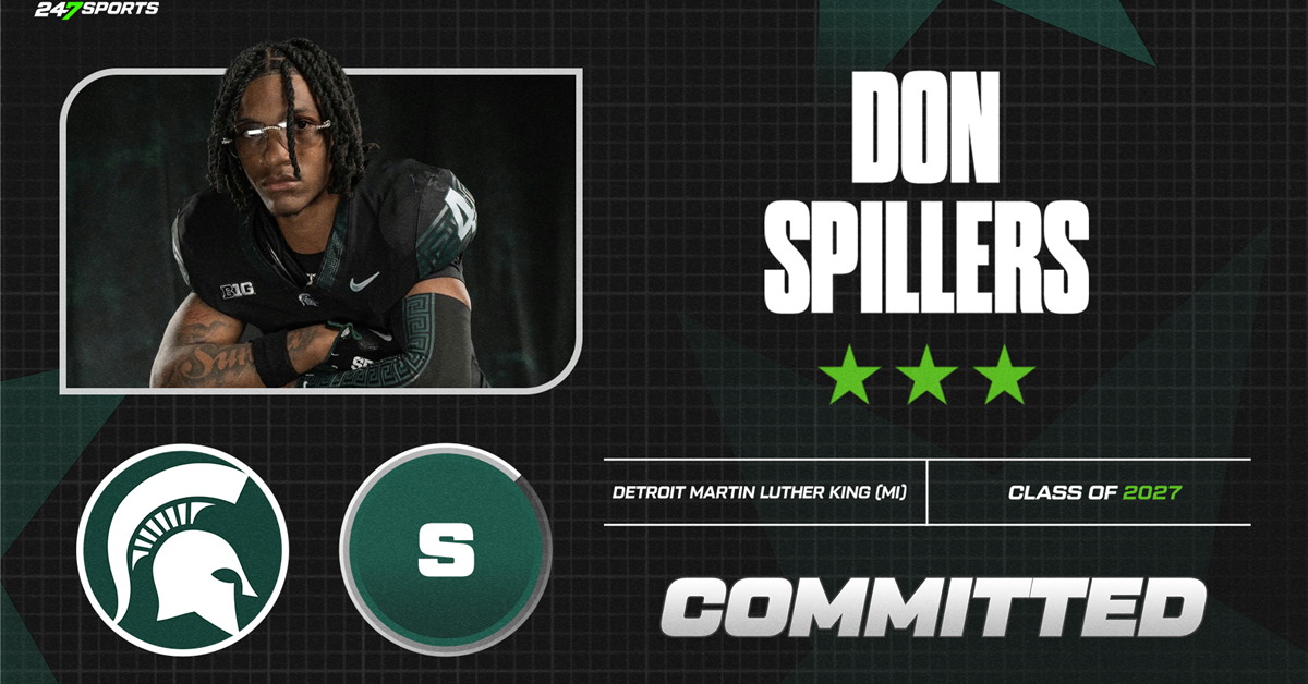 Michigan State lands versatile 2027 ATH Don Spillers out of Detroit
