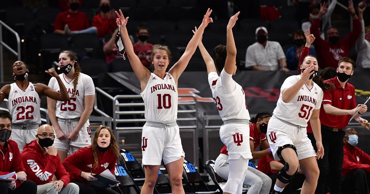 IU women advance to first Sweet 16 in program history