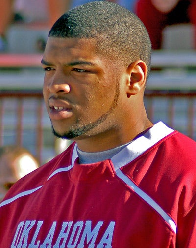 Trent Williams Oklahoma Sooners College Football Cream Men's