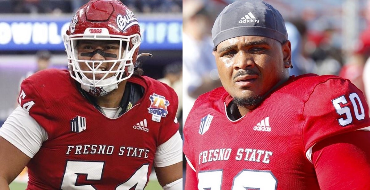 Fresno State OL Bula Schmidt, Tyrone Sampson enter Transfer Portal