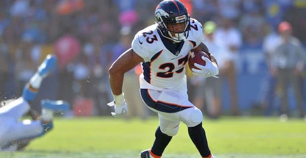 Denver Broncos RB Devontae Booker 'is expected' to be the Week 1 starter -  Mile High Report