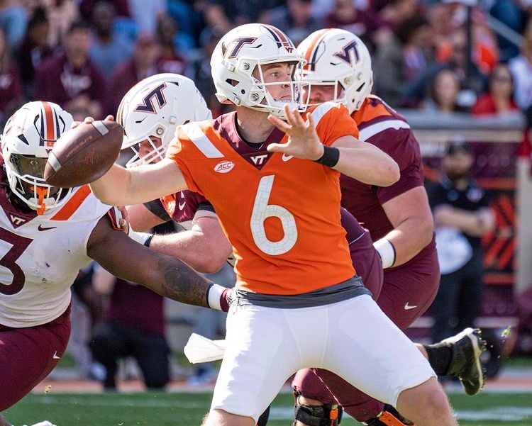 Virginia Tech Football Brent Pry names Grant Wells the starting QB