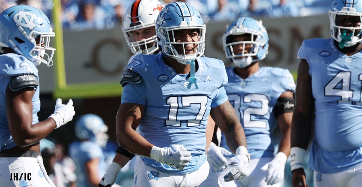 UNC Football Releases Official Depth Chart For Bowl Game Tar Heel