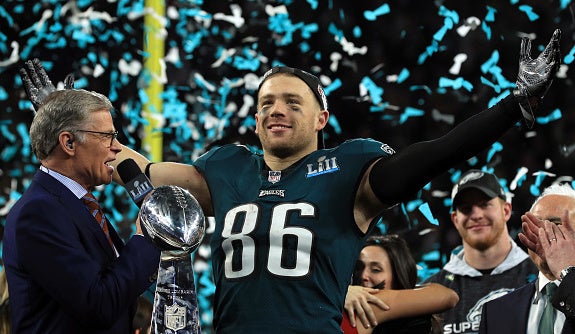 Kelce center of attention in offseason, center of Eagles run to Super Bowl  this season – WJET/WFXP/