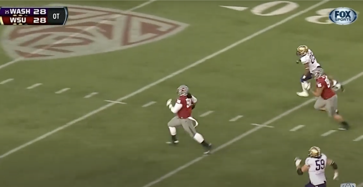 Ramblin' Toni Pole recounts iconic Apple Cup interception in 2012 WSU win