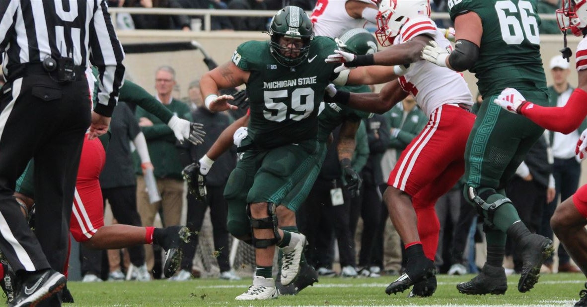 Michigan State C Nick Samac drafted by Baltimore Ravens in seventh round