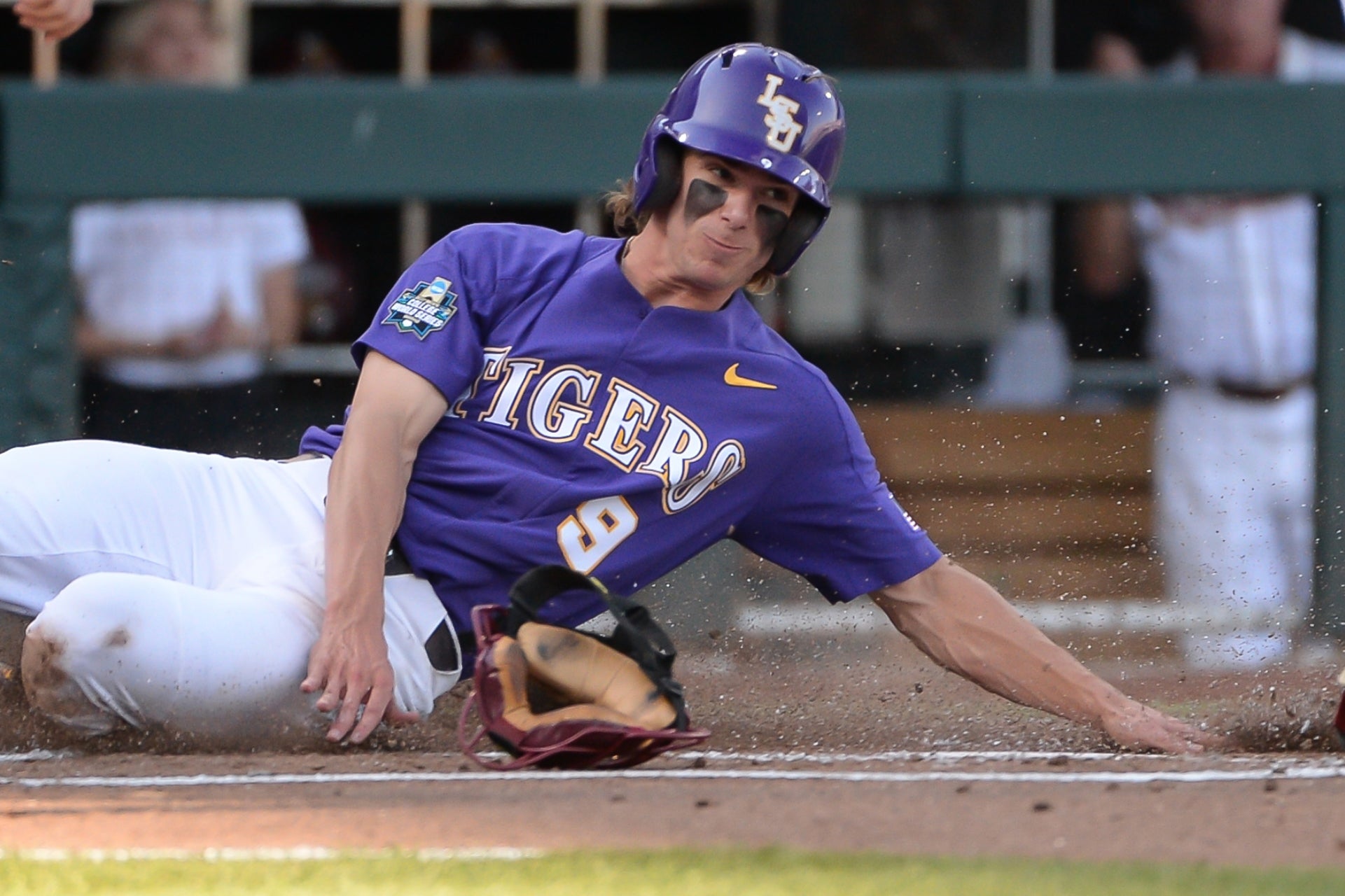 CWS notebook: LSU's Zack Hess completes 'Wild Thing' look with