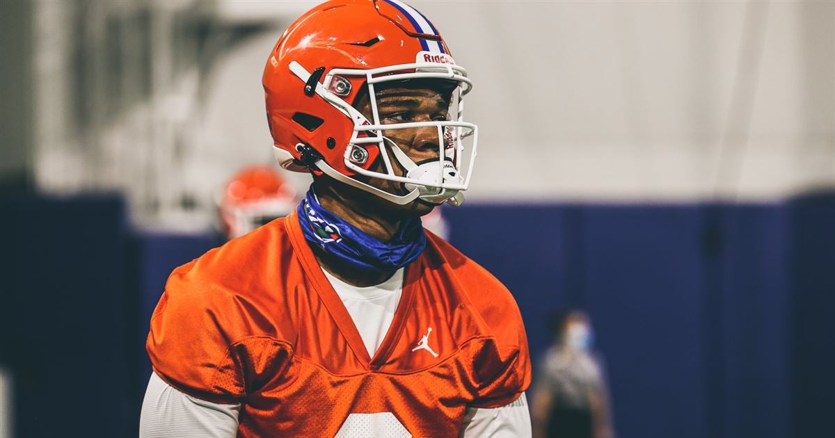 Anthony Richardson wearing No. 2, a great number in UF history