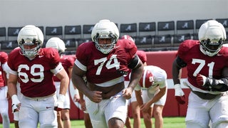 Scarborough: Proctor says Alabama would ideally 'stick with' 5 offensive linemen. But it's not that simple.