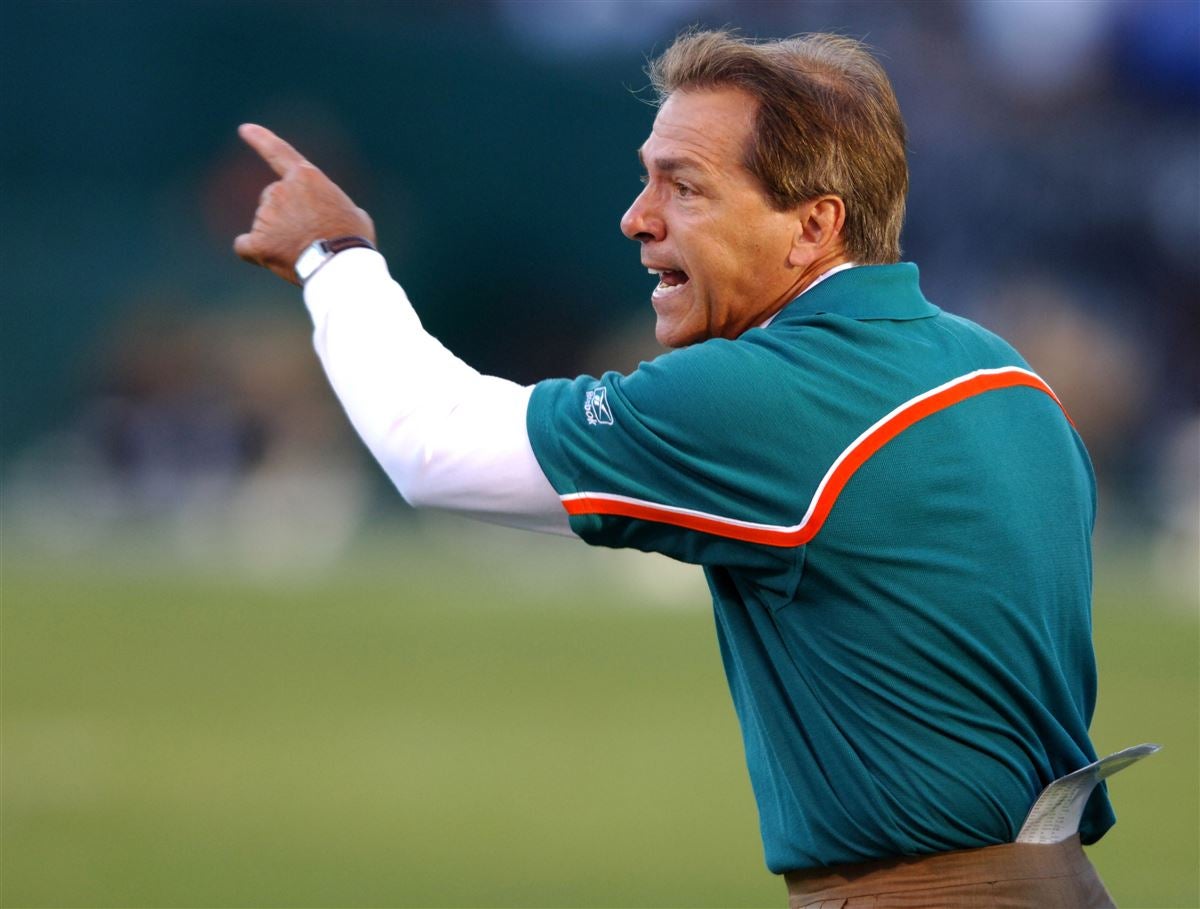 Alabama football: Nick Saban reflects on leaving NFL, Miami Dolphins to  coach Crimson Tide