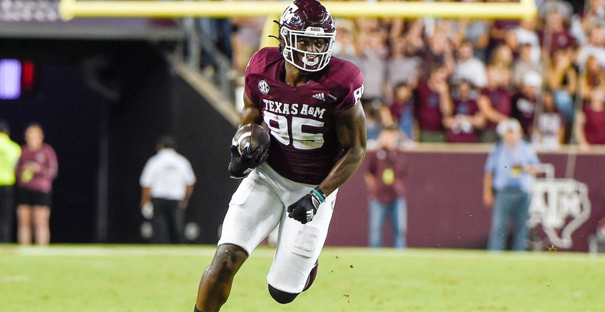 Texas A&M tight end Jalen Wydermyer reflects on emotional and