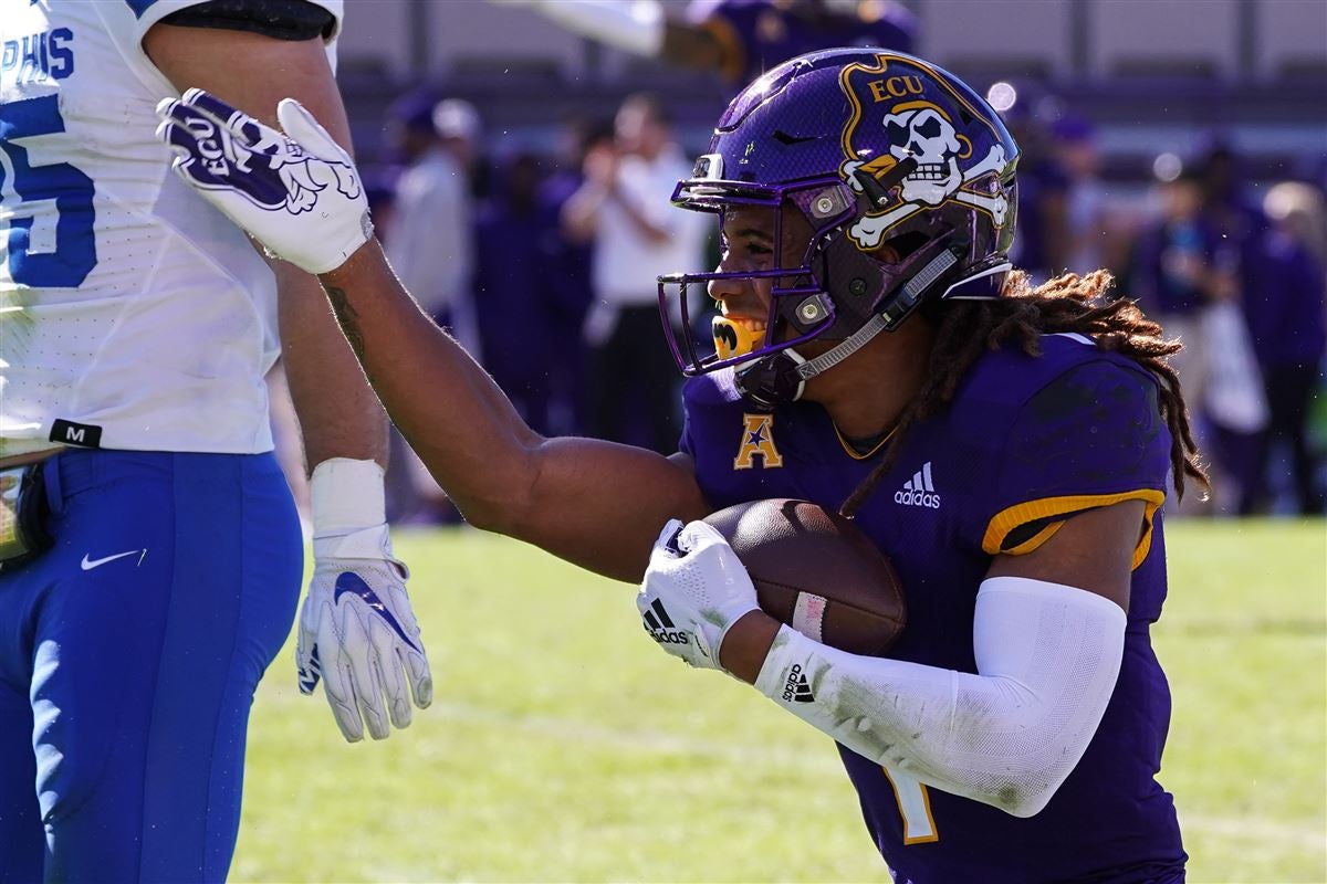 ECU junior RB Darius Pinnix enters transfer portal