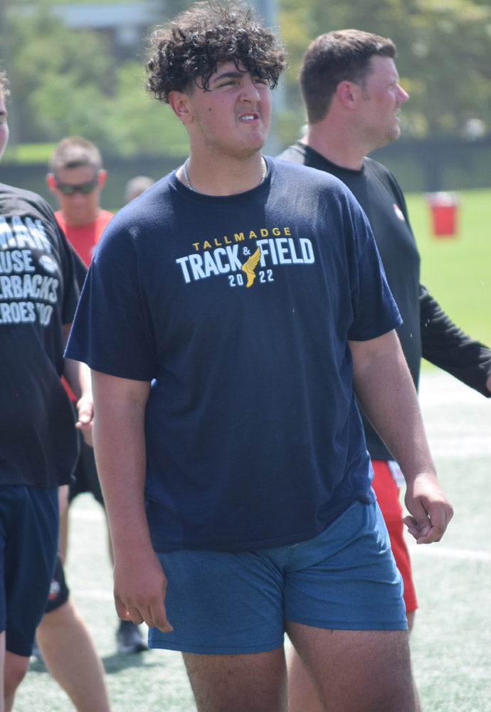 Promising 2025 Ohio offensive linemen appreciates tutelage from Frye at