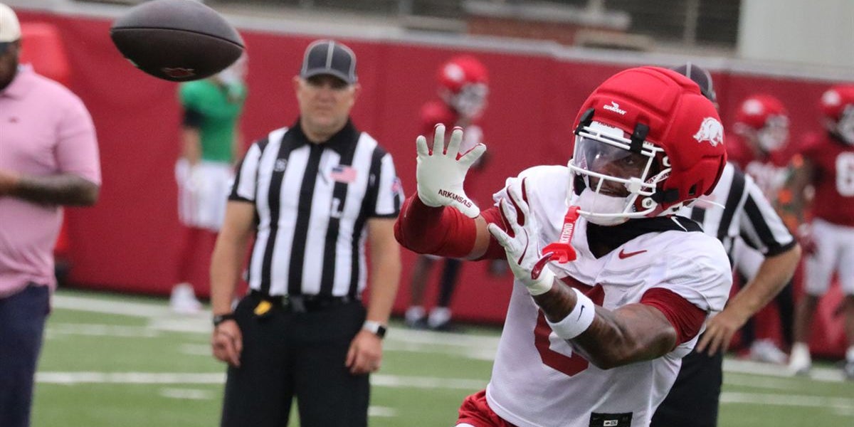 Chris Marshall shines in first Arkansas scrimmage