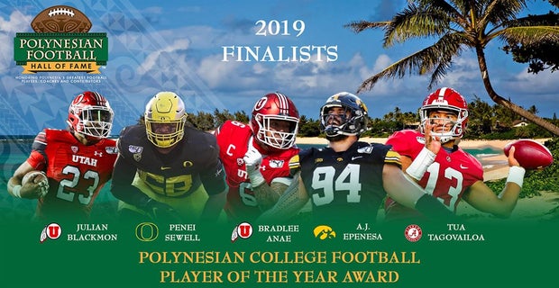 Five Named Polynesian College Football Poy Finalists