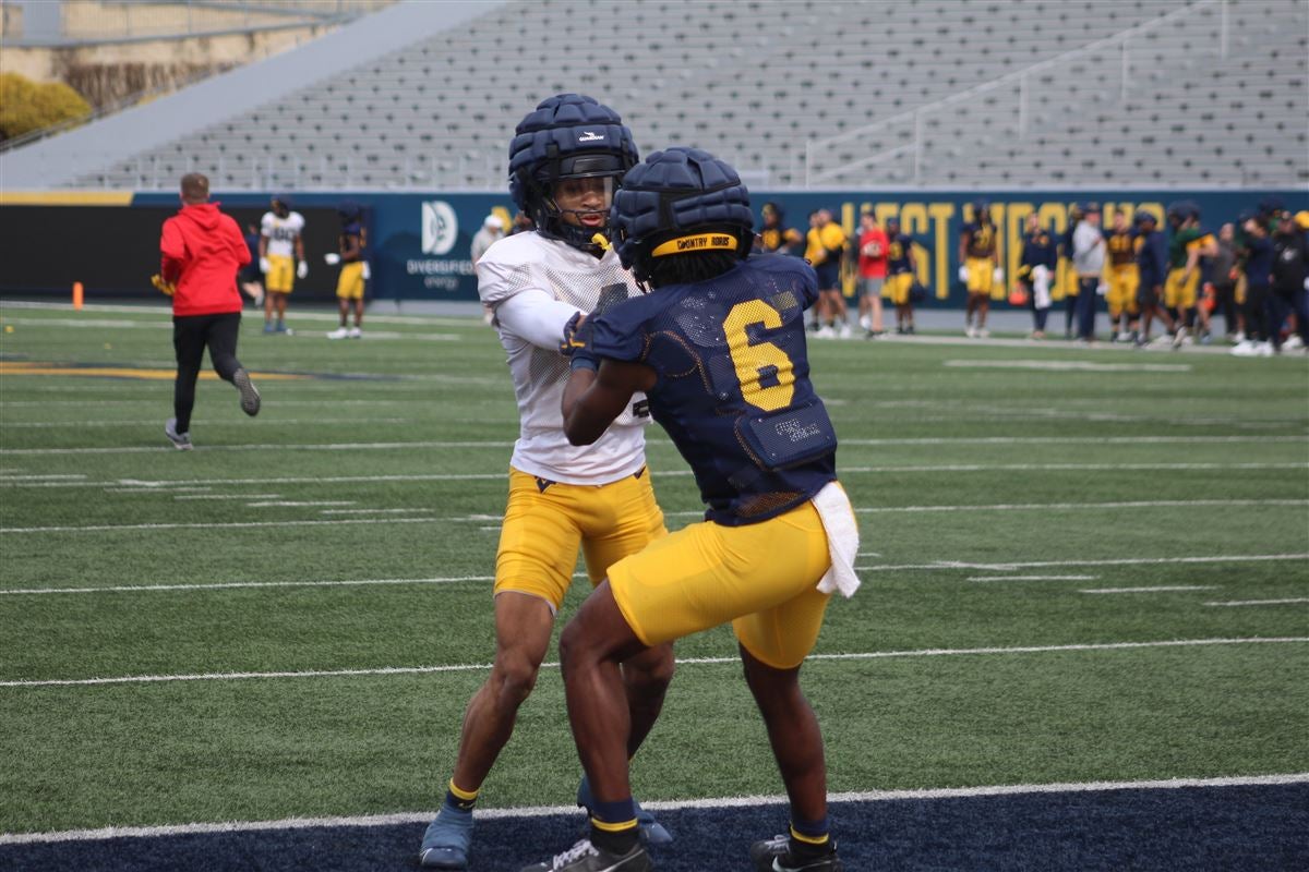 Photos from WVU Football's first open spring practice