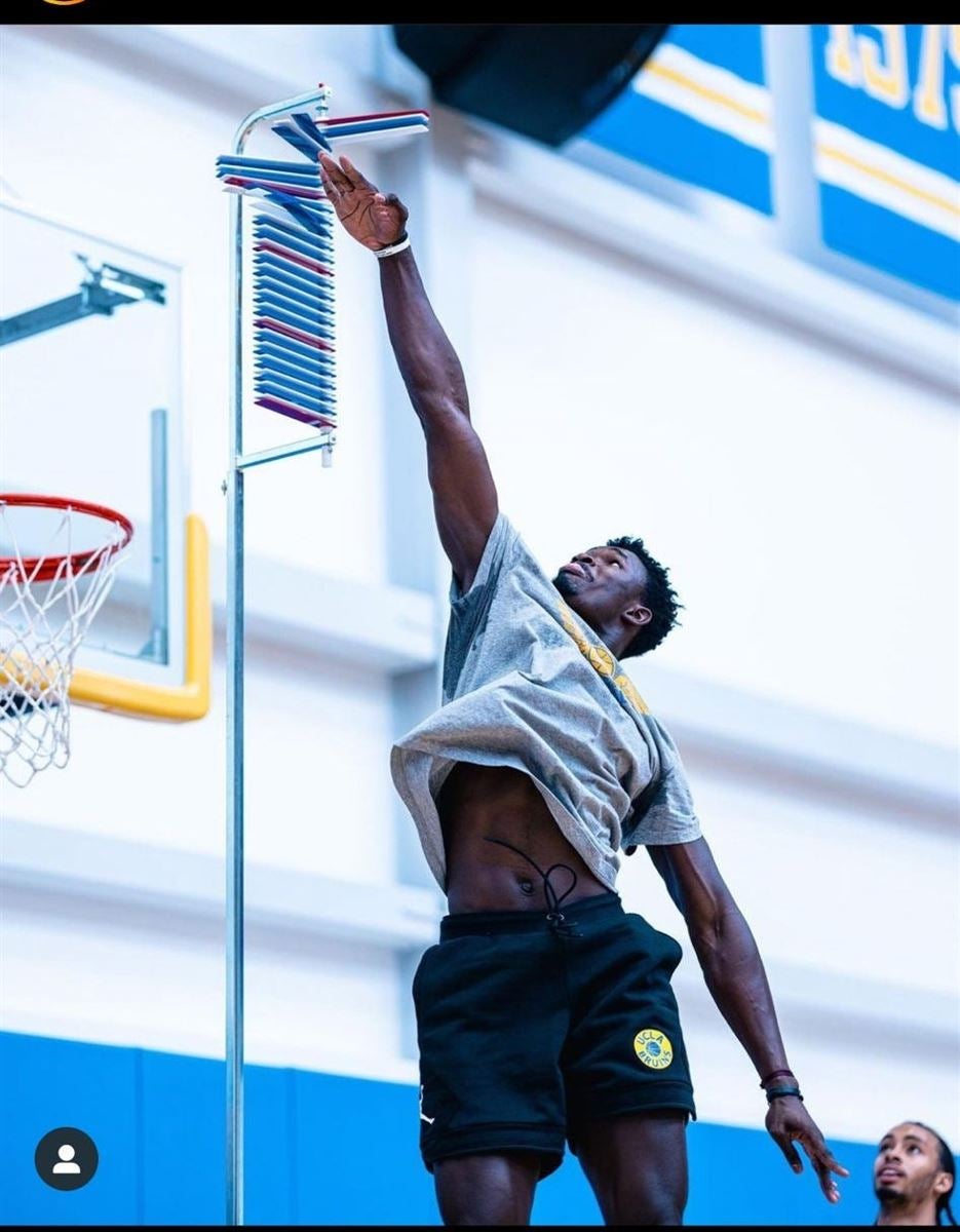 UCLA Frosh Adem Bona Displays Some Serious Hops